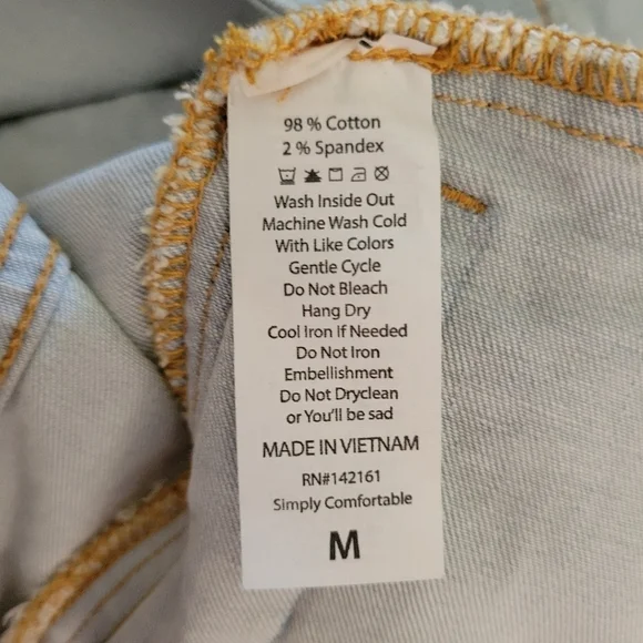 LULAROE Denim Sleeveless JACKET - Picture 6 of 6